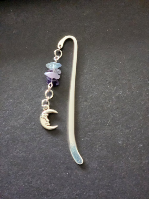 Bookmarks with Natural Stones & Celestial Charms